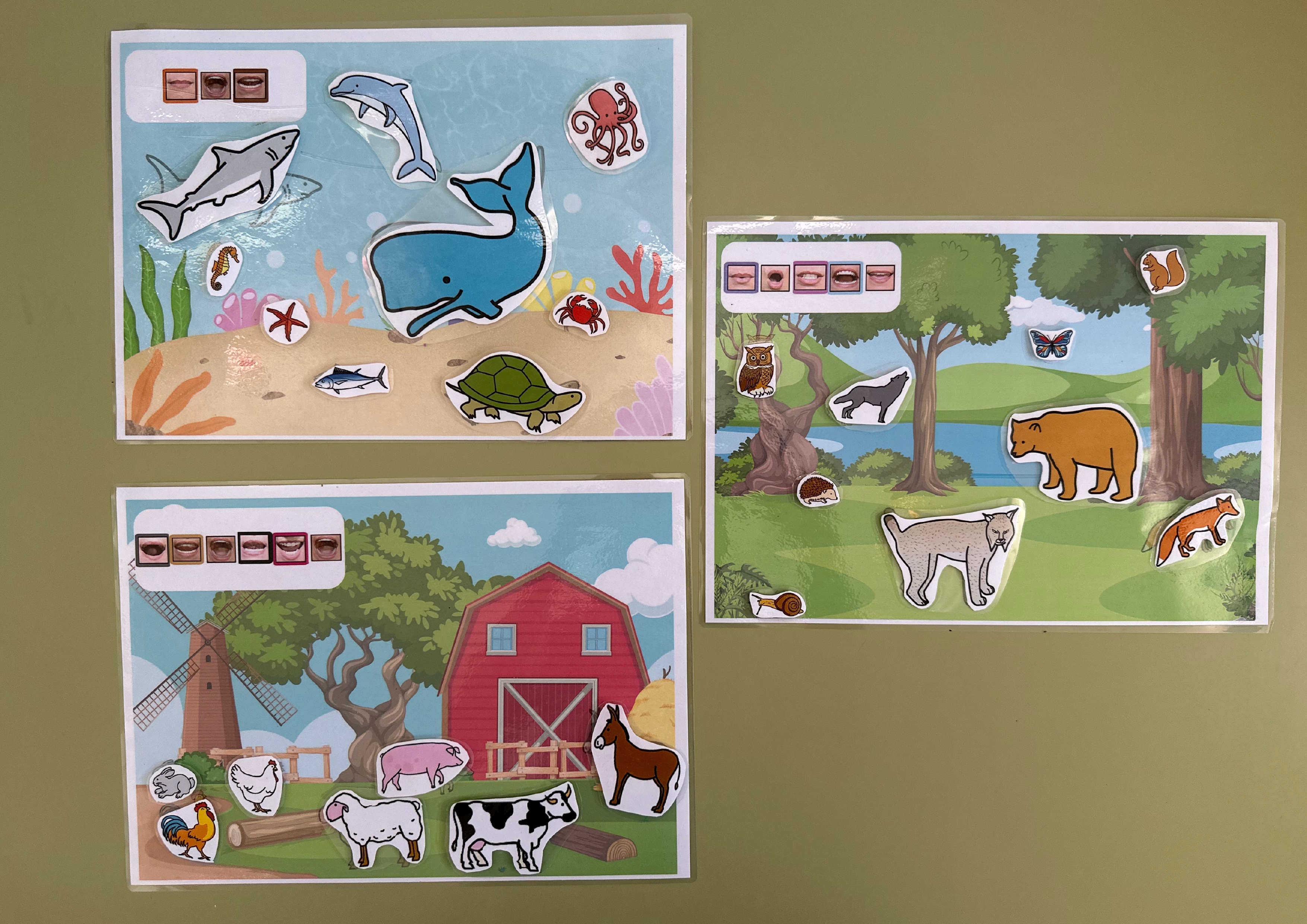 Animales - dónde viven